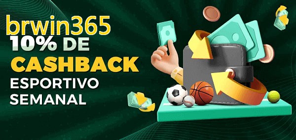 10% de bônus de cashback na brwin365